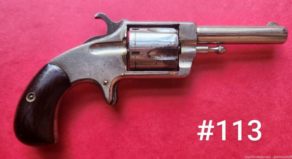 Hopkins & Allen Model "Blue Jacket No.2" Pocket Revolver. .32 Rimfire. -img-1