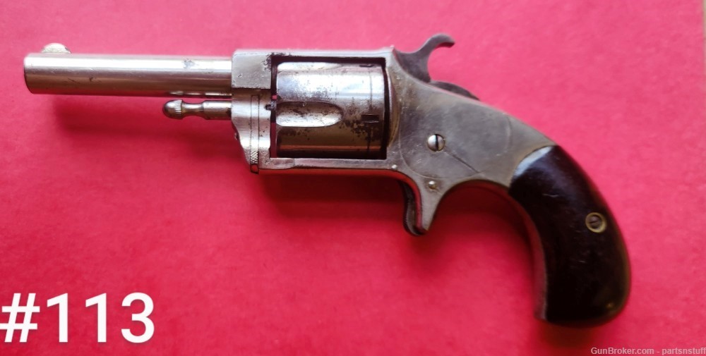 Hopkins & Allen Model "Blue Jacket No.2" Pocket Revolver. .32 Rimfire. -img-0