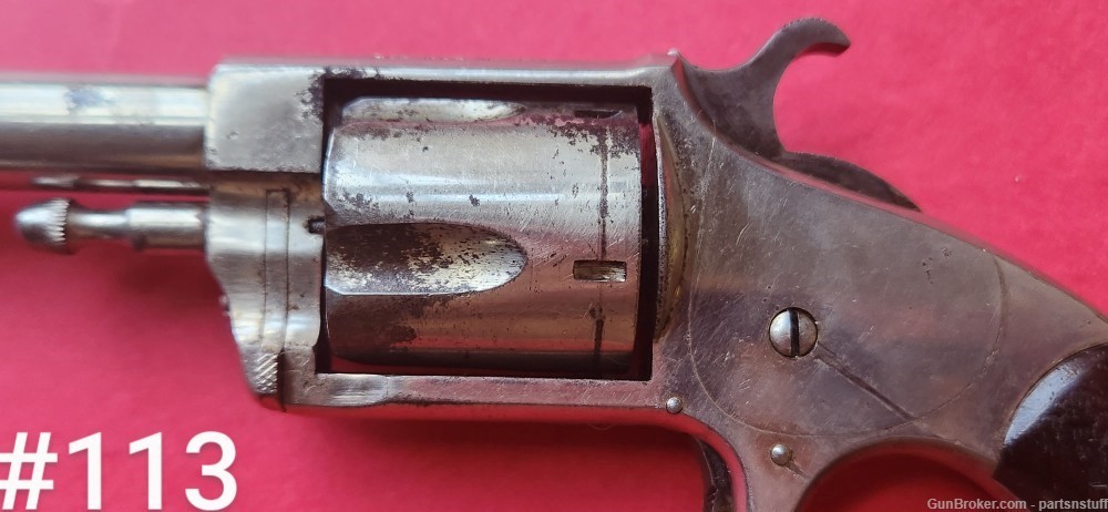 Hopkins & Allen Model "Blue Jacket No.2" Pocket Revolver. .32 Rimfire. -img-8