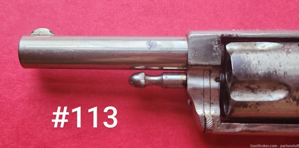 Hopkins & Allen Model "Blue Jacket No.2" Pocket Revolver. .32 Rimfire. -img-7