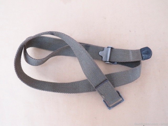 4 M1 Garand Rifle Sling of unknown origin all Different-img-8