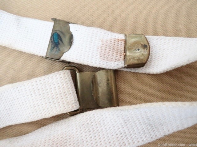 4 M1 Garand Rifle Sling of unknown origin all Different-img-3