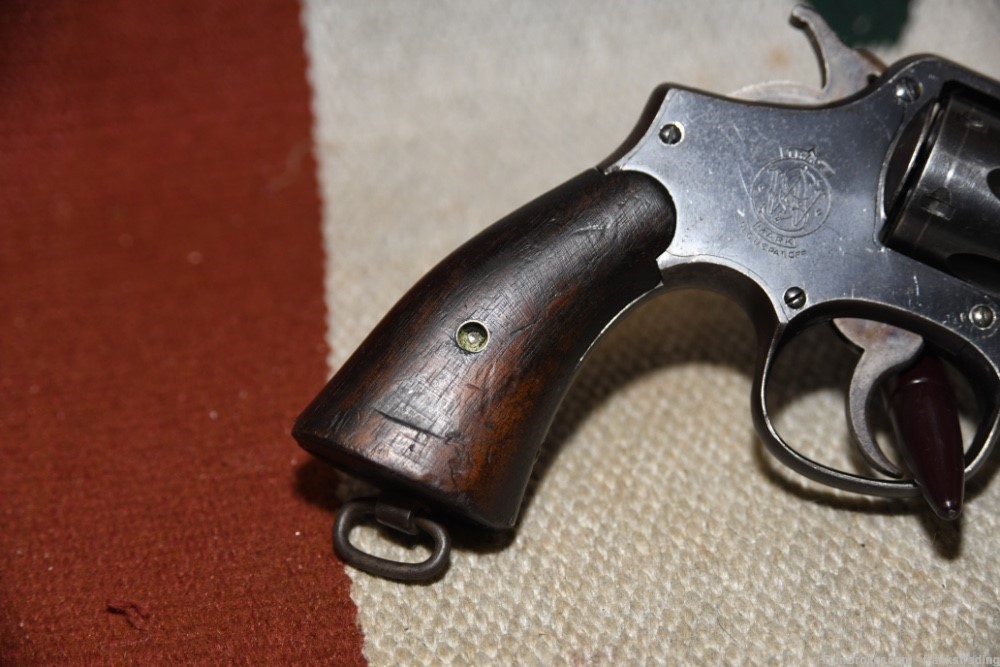 Smith & Wesson S&W pre Victory revolver 38 Spl nice condition w/bomb syml-img-6