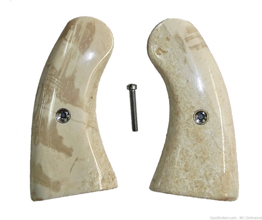 Colt Police Positive Siberian Mammoth Ivory Grips-img-0