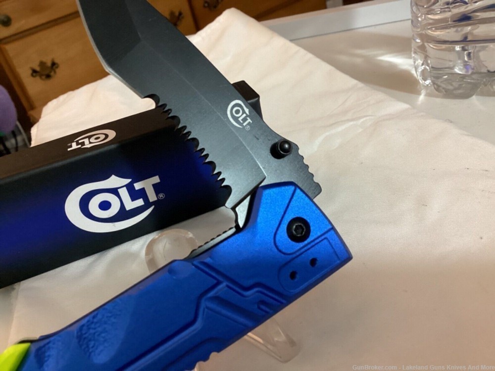 COLT CT737 POLICE EMT PARAMEDIC RESCUE KNIFE GLASS BREAKER BELT CUTTER!-img-3