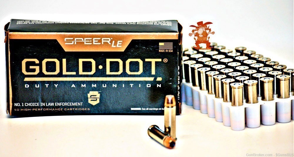 Speer Gold Dot 38 SPECIAL +P LE 125 Grain GDHP Hollow Point  50 Rds-img-0