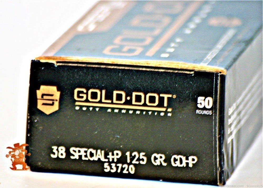 Speer Gold Dot 38 SPECIAL +P LE 125 Grain GDHP Hollow Point  50 Rds-img-3