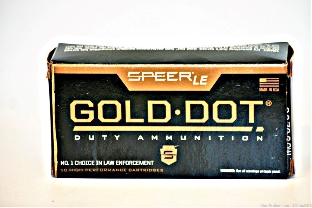 Speer Gold Dot 38 SPECIAL +P LE 125 Grain GDHP Hollow Point  50 Rds-img-2