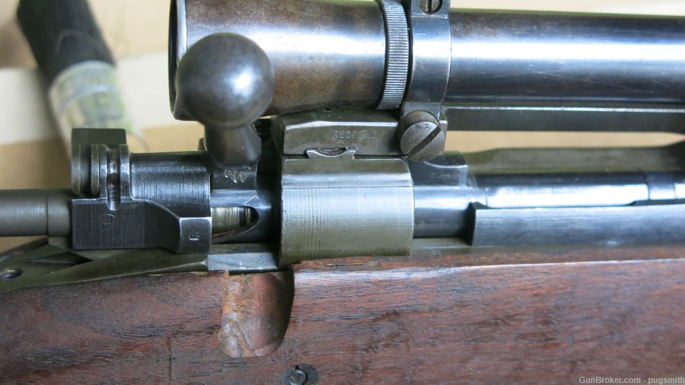 Remington 1903-A4 30.06 Sniper Rifle w/original sling, lyman alaskan scope-img-5