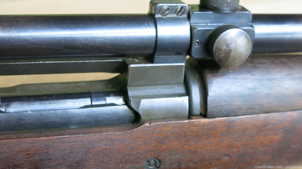 Remington 1903-A4 30.06 Sniper Rifle w/original sling, lyman alaskan scope-img-6