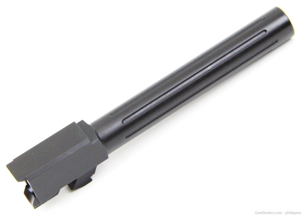 AlphaWolf Glock 41 Barrel .45 ACP AW-4145N - Fluted with Black Nitride-img-1