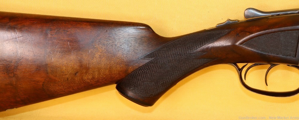 Fine Parker Brothers 12 Ga Damascus Shotgun GH Grade c. 1899-img-4