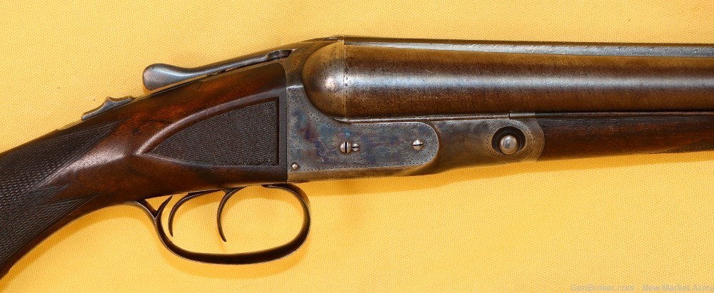 Fine Parker Brothers 12 Ga Damascus Shotgun GH Grade c. 1899-img-5