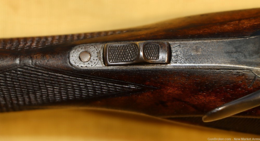 Fine Parker Brothers 12 Ga Damascus Shotgun GH Grade c. 1899-img-24