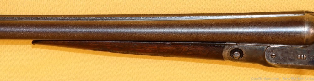 Fine Parker Brothers 12 Ga Damascus Shotgun GH Grade c. 1899-img-17