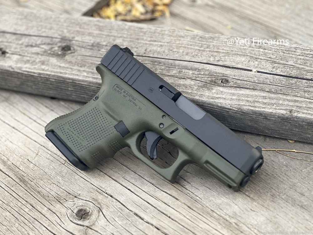 Glock 29 Gen 4 10mm Olive Drab Cerakote OD 3 Mags No CC Fee G29 G4 -img-1