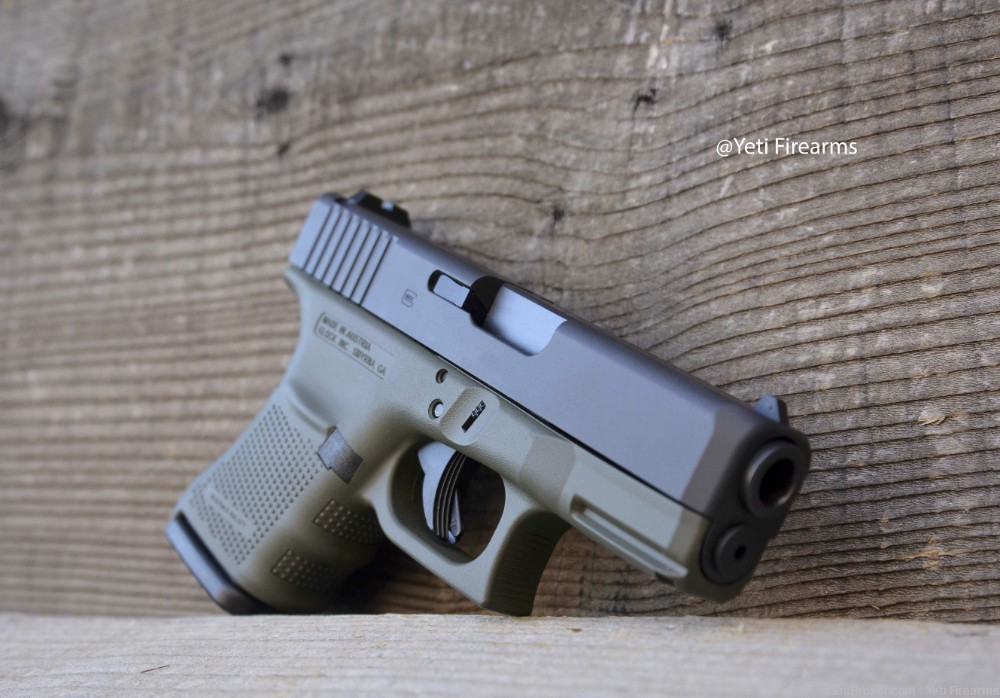 Glock 29 Gen 4 10mm Olive Drab Cerakote OD 3 Mags No CC Fee G29 G4 -img-5