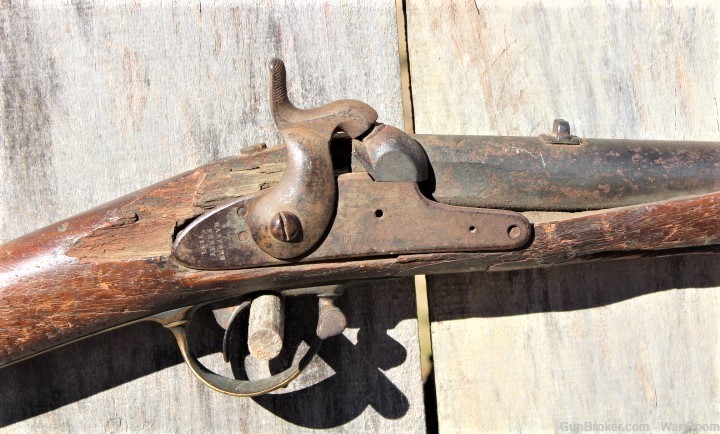 Relic Condition Model 1841 Harpers Ferry "Mississippi" Rifle Dated 1847-img-4