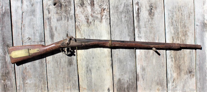Relic Condition Model 1841 Harpers Ferry "Mississippi" Rifle Dated 1847-img-0