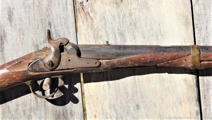 Relic Condition Model 1841 Harpers Ferry "Mississippi" Rifle Dated 1847-img-3