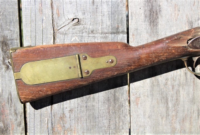 Relic Condition Model 1841 Harpers Ferry "Mississippi" Rifle Dated 1847-img-1