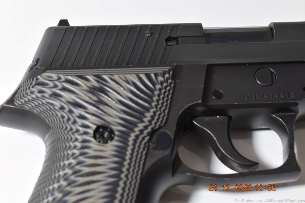 Sig Sauer P226 DAK trigger 9MM with Custom G10 Grips-img-2
