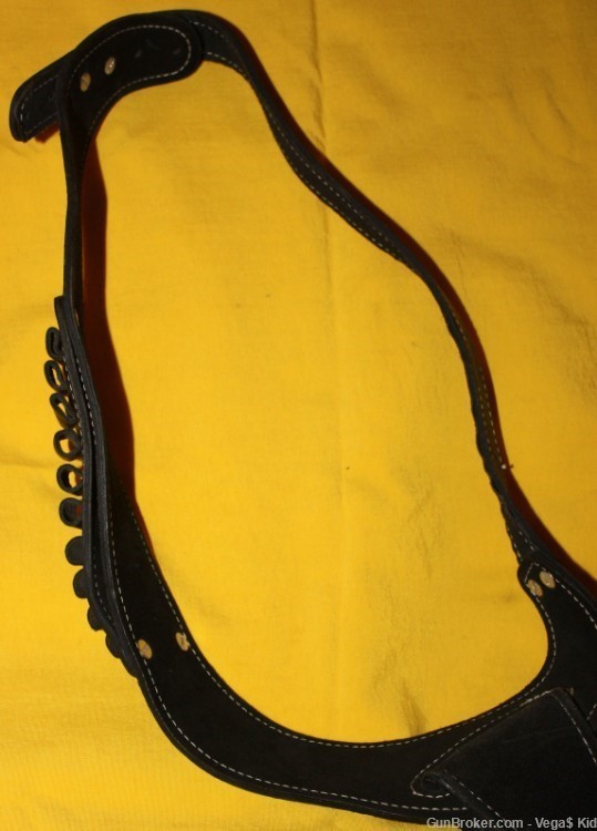 Rare Colt Anaconda Leather Holster Left & B-Square Scope Mount Silver 12526-img-8