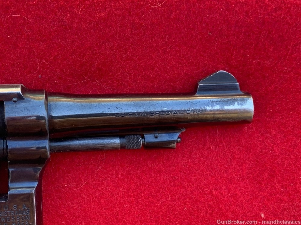 Smith & Wesson (S&W) 10 -5, 4" bbl, blued, 38 Spec, 1968 -img-3