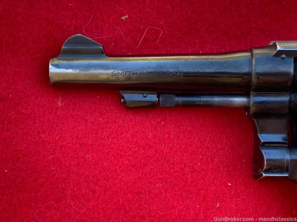 Smith & Wesson (S&W) 10 -5, 4" bbl, blued, 38 Spec, 1968 -img-7