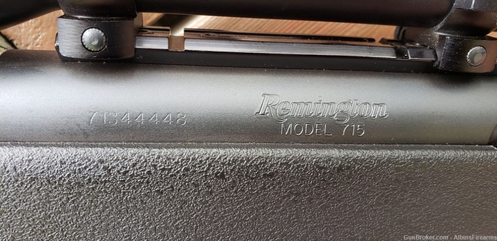 Remington Mod 715 Rifle, 7mm-08 Cal, 22" Barrel, Bushnell 3x9 Scope-img-16