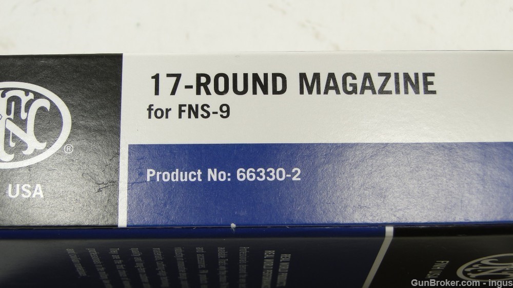 (2 TOTAL) FNH FNS 9 FACTORY 17rd 9MM MAGAZINE 66330-2-img-11