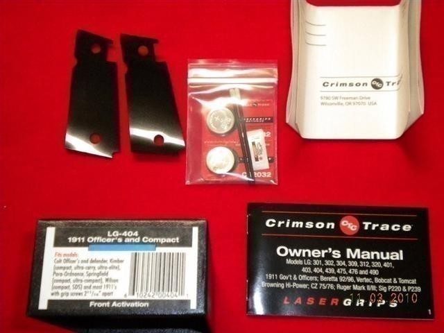 COLT 1911 OFFICERS COMPACT CRIMSON TRACE LG 404-img-2