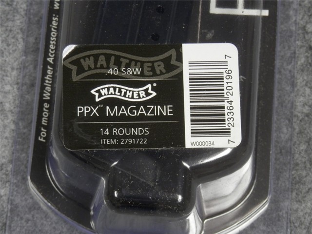 Walther PPX M1 FACTORY 14rd MAGAZINE 40S&W 2791722-img-1