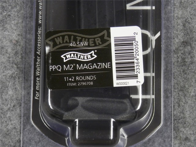 WALTHER PPQ-M2 FACTORY 40S&W 13 ROUND MAG 2796708-img-2