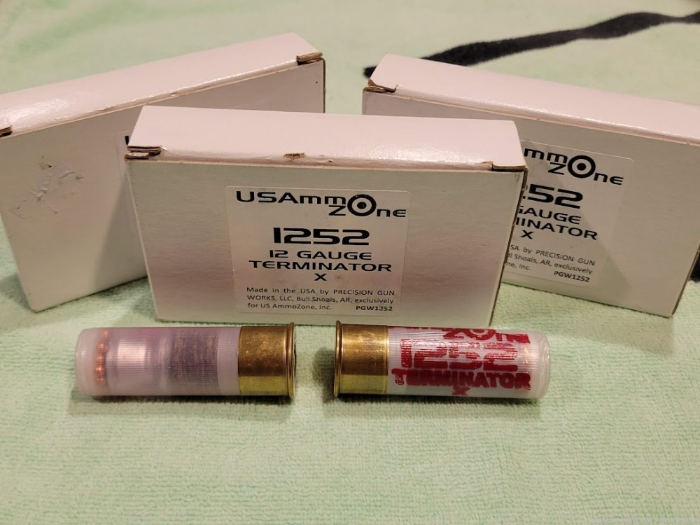 US Ammo Zone 12 ga Terminator X Personal Protection 5 rd box (3 box lot)-img-0