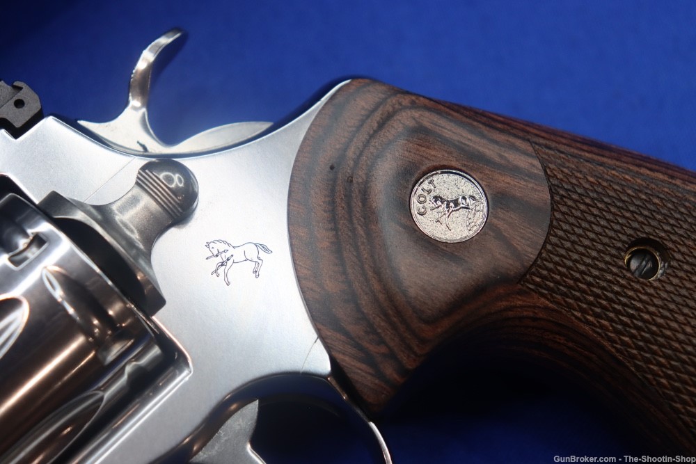 Colt Model Python Stainless 357 Magnum Revolver 3" 357MAG NR DA SA 357 MAG-img-7