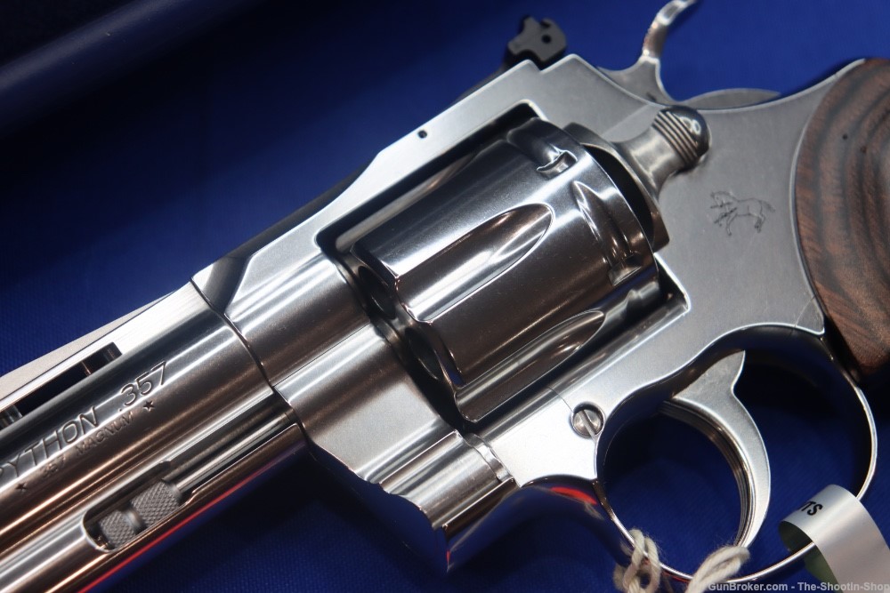 Colt Model Python Stainless 357 Magnum Revolver 3" 357MAG NR DA SA 357 MAG-img-3