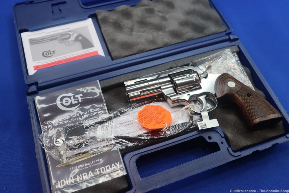 Colt Model Python Stainless 357 Magnum Revolver 3" 357MAG NR DA SA 357 MAG-img-17