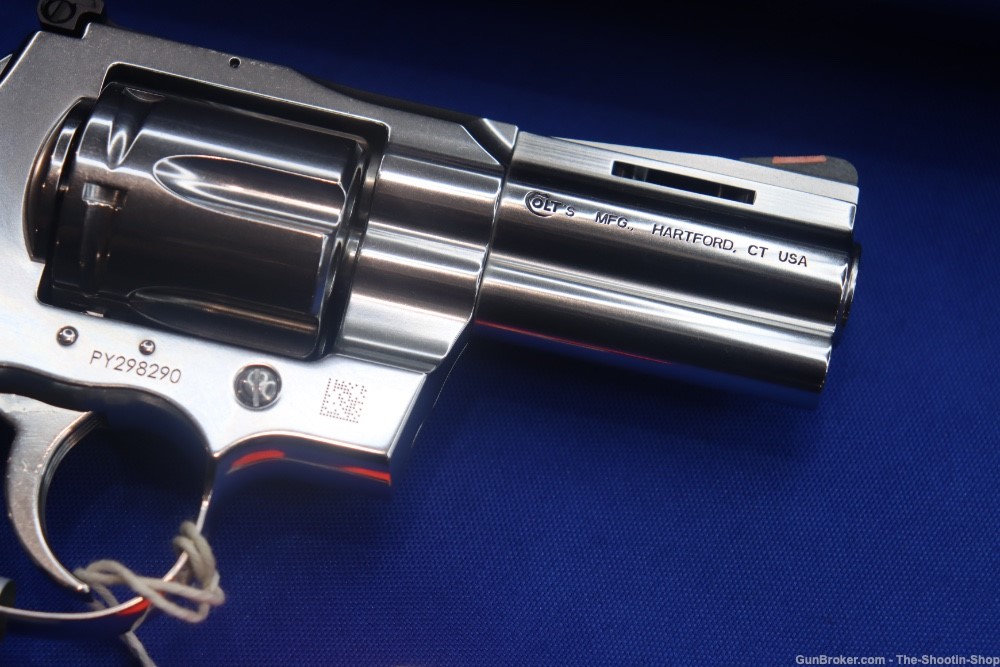 Colt Model Python Stainless 357 Magnum Revolver 3" 357MAG NR DA SA 357 MAG-img-9