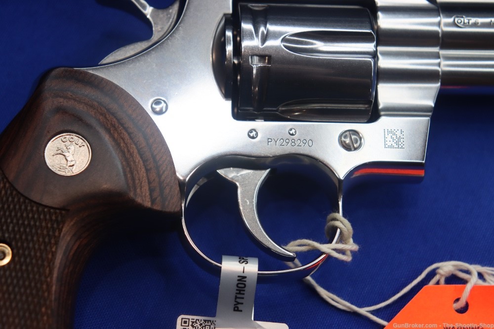 Colt Model Python Stainless 357 Magnum Revolver 3" 357MAG NR DA SA 357 MAG-img-13