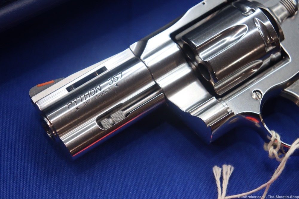 Colt Model Python Stainless 357 Magnum Revolver 3" 357MAG NR DA SA 357 MAG-img-2