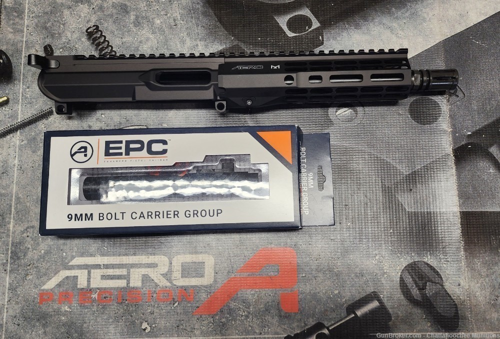 Aero Precision EPC 8.3" 9mm Complete PCC Upper w/ BCG and CH-img-0