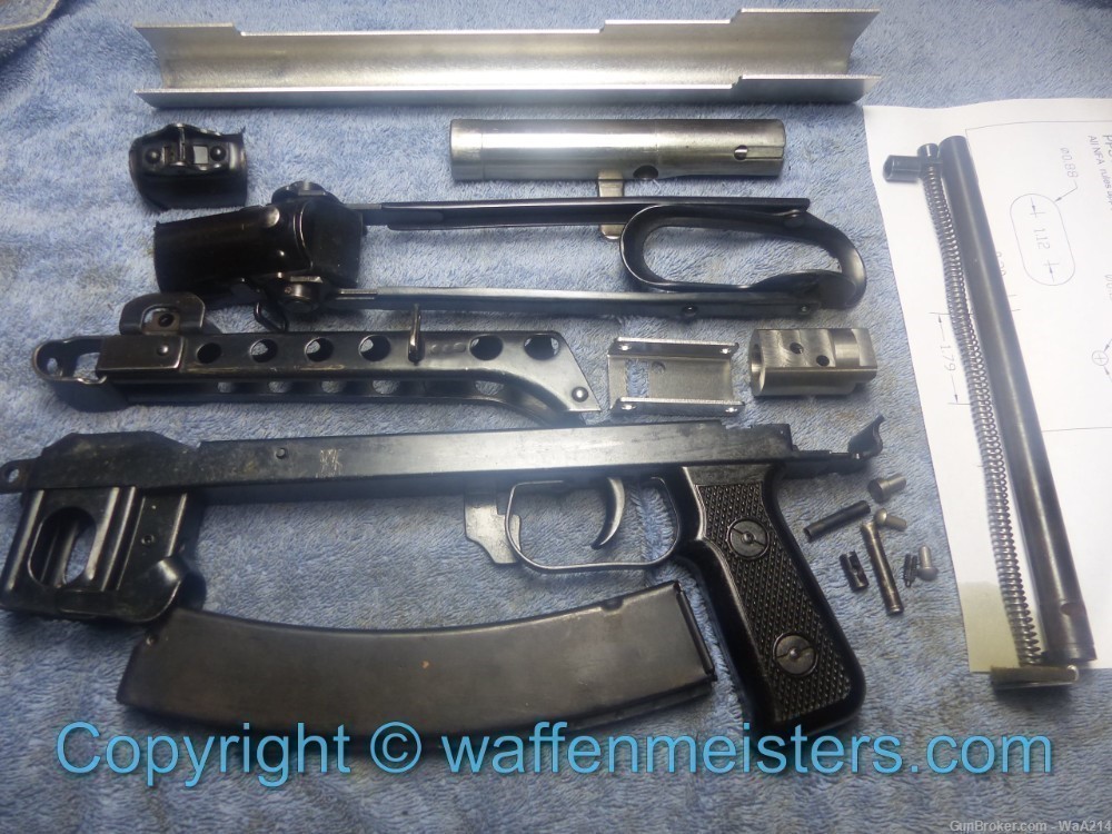 PPS43 Parts Kit With Barrel & ALL Hardware Ready to Build Nice!-img-0