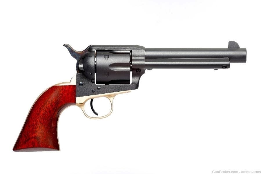 Taylor's & Co. Old Randall .45 Colt 5.5" Blued 6 Rounds Walnut 550431-img-1