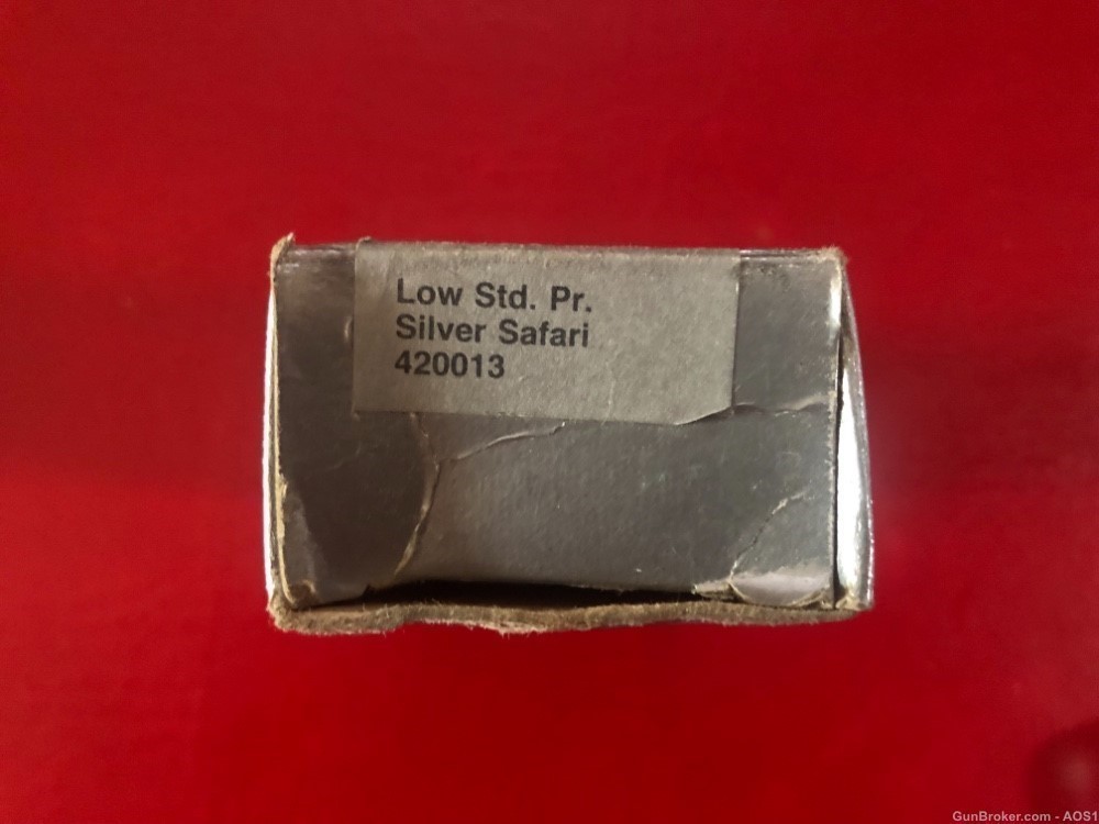 Burris Scope Rings 1” Low Standard Pair Silver Safari Finish 420013 NOS-img-6