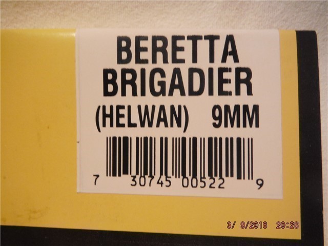 BERETTA Magazine 9mm 1951 BRIGADIER  8Rd Helwan-img-3