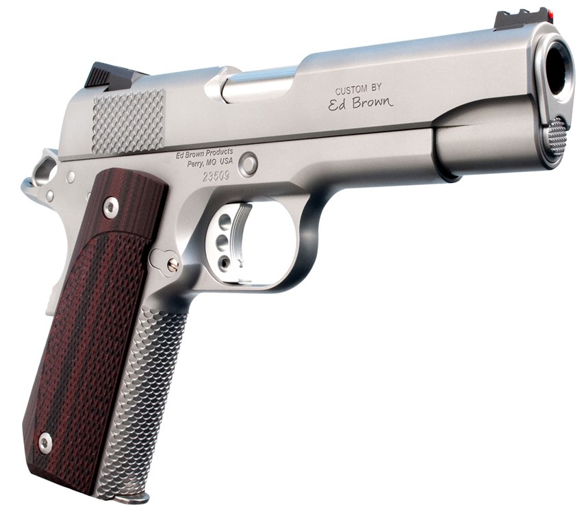 Ed Brown Kobra Carry Pistol 45ACP Matte Stainless 4.25-img-5