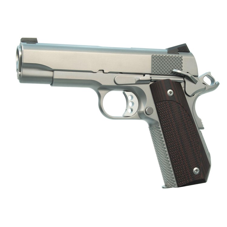 Ed Brown Kobra Carry Pistol 45ACP Matte Stainless 4.25-img-1