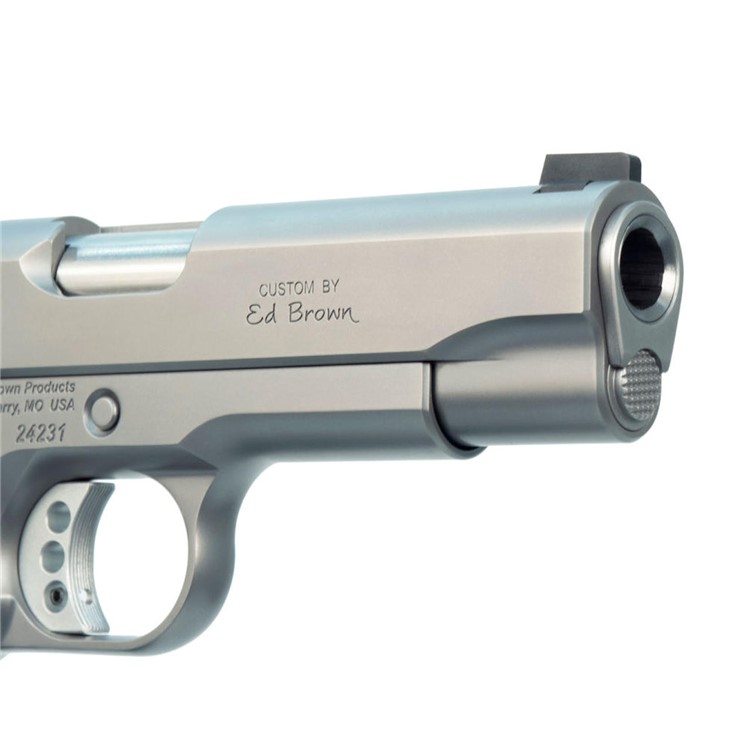 Ed Brown Kobra Carry Pistol 45ACP Matte Stainless 4.25-img-4