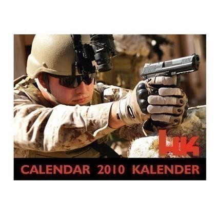 HECKLER & KOCH 2010 CALENDAR HK P7 P30 MP5 G36 UMP-img-0